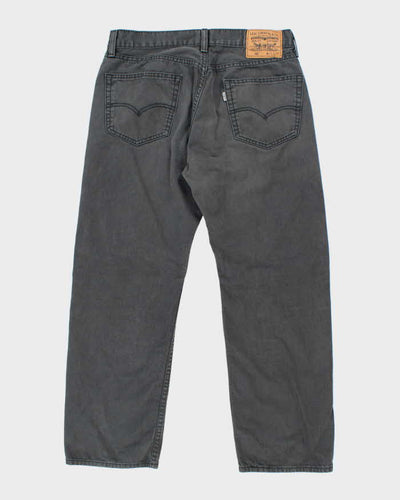 Vintage 90's Levi's 505 Regular Fit Grey Wash Jeans - W30 L27