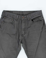Vintage 90's Levi's 505 Regular Fit Grey Wash Jeans - W30 L27