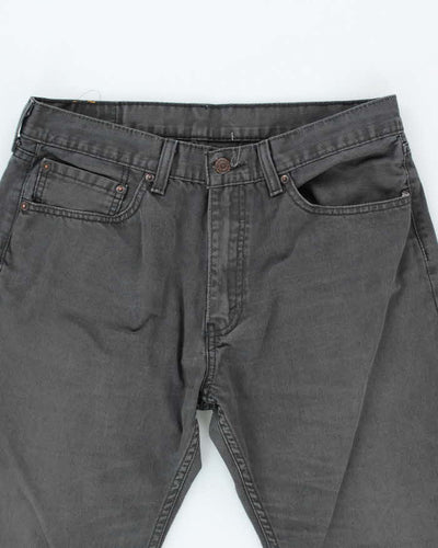 Vintage 90's Levi's 505 Regular Fit Grey Wash Jeans - W30 L27
