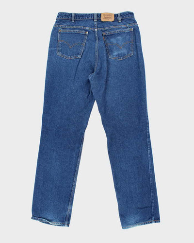 Vintage 80's Levi's 619 Orange Tab Dark Wash Jeans - W32 L33