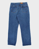 Vintage 80's Levi's Orange Tab Straight Fit Dark Wash Jeans - W32 L30