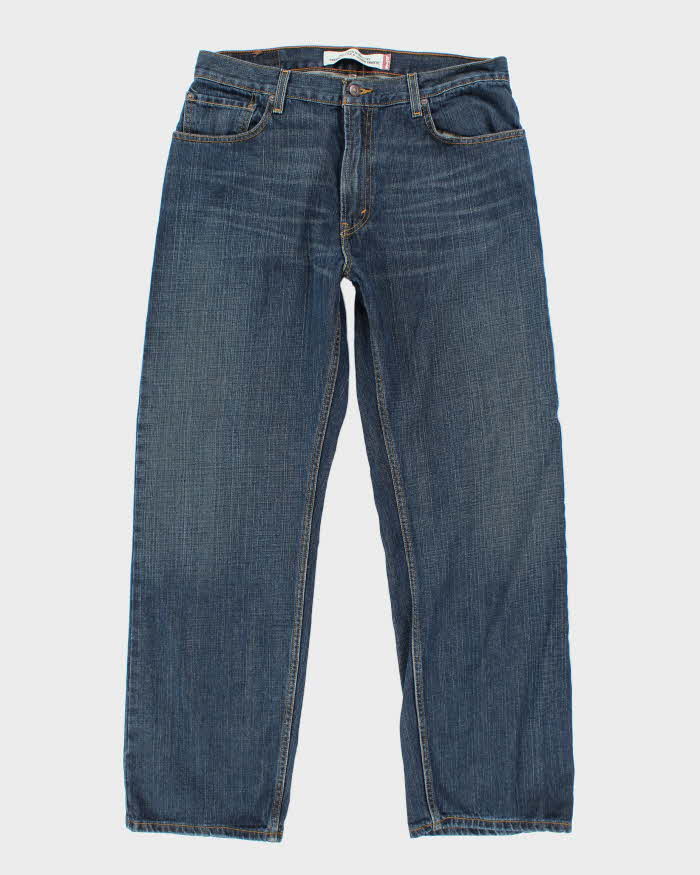 Vintage Levi's Straight Fit Dark Wash Jeans - W32 L30