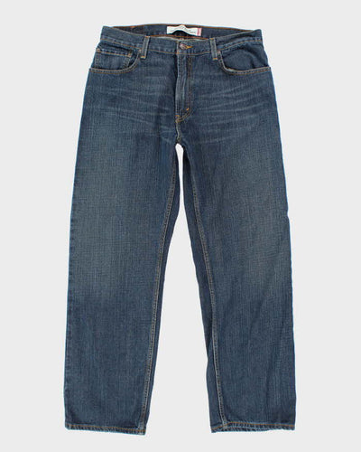 Vintage Levi's Straight Fit Dark Wash Jeans - W32 L30