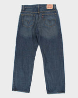 Vintage Levi's Straight Fit Dark Wash Jeans - W32 L30