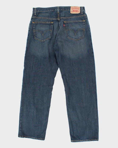 Vintage Levi's Straight Fit Dark Wash Jeans - W32 L30