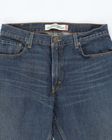 Vintage Levi's Straight Fit Dark Wash Jeans - W32 L30