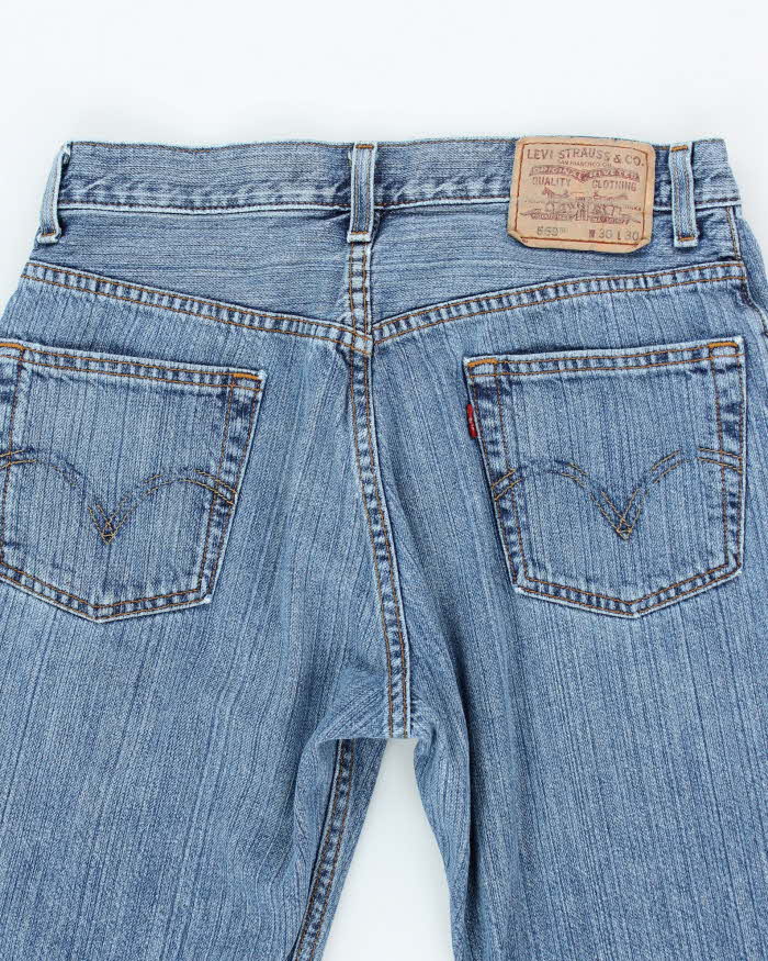 Vintage Levi's 559 Relaxed Straight Fit Light Wash Jeans - W28 L28