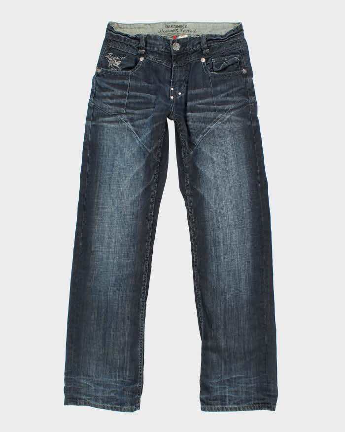 Vintage Y2K Parasuco Dark Wash Embroidered Bootcut Jeans - W30 L33