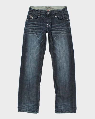 Vintage Y2K Parasuco Dark Wash Embroidered Bootcut Jeans - W30 L33