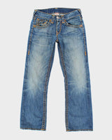 Vintage Y2K True Religion Contrast Stitch Bootcut Jeans - W30 L30