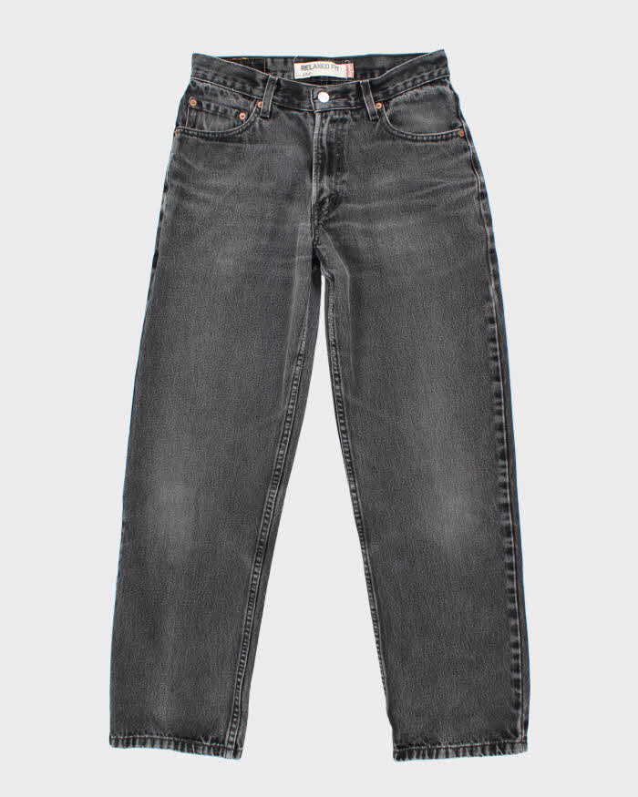 Vintage Levi's Relaxed Fit Grey Stone Wash Jeans - W30 L29
