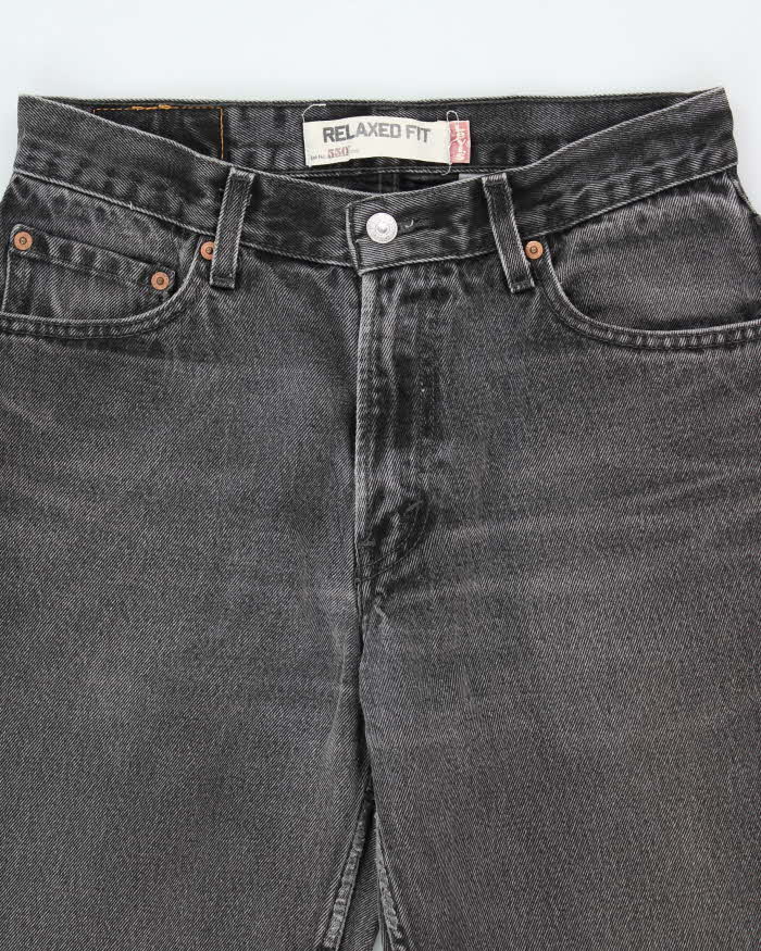 Vintage Levi's Relaxed Fit Grey Stone Wash Jeans - W30 L29
