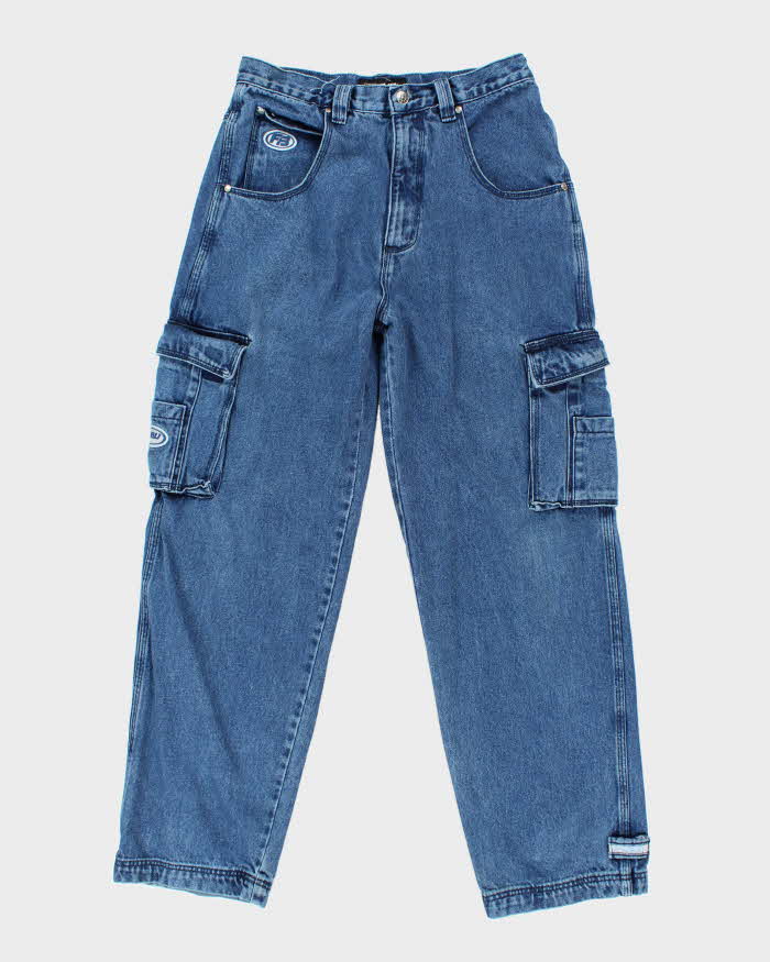 Vintage 90's FUBU Heavyweight Wide Baggy Cargo Jeans - W30 L30