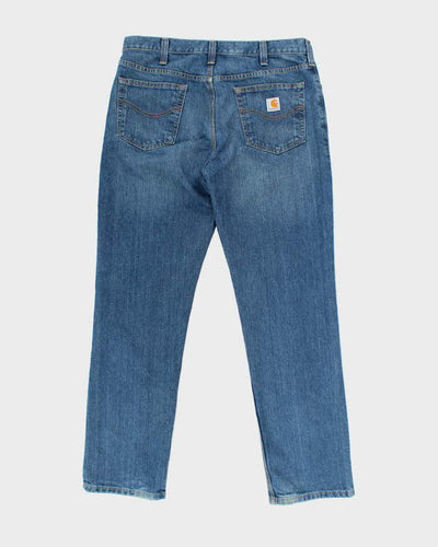 Vintage Carhartt Relaxed Fit Dark Wash Denim Jeans - W36 L32