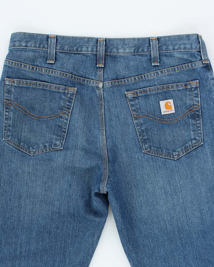 Vintage Carhartt Relaxed Fit Dark Wash Denim Jeans - W36 L32