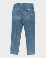 Vintage Carhartt Loose Fit Dark Wash Denim Jeans - W34 L32