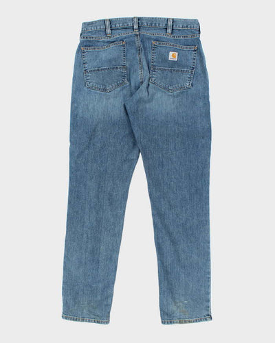 Vintage Carhartt Loose Fit Dark Wash Denim Jeans - W34 L32