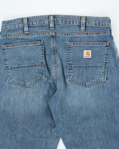 Vintage Carhartt Loose Fit Dark Wash Denim Jeans - W34 L32