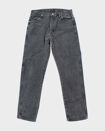 Vintage 90's Wrangler Stone Wash Grey Straight Leg Jeans - W32 L32