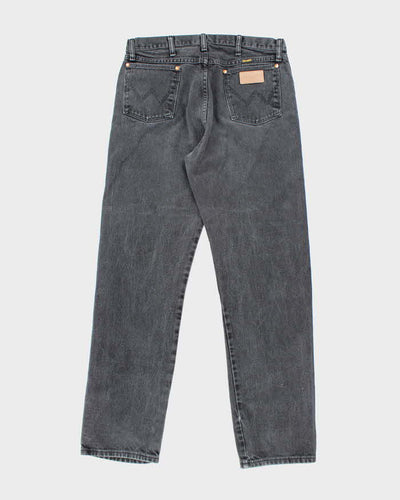 Vintage 90's Wrangler Stone Wash Grey Straight Leg Jeans - W32 L32