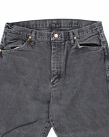 Vintage 90's Wrangler Stone Wash Grey Straight Leg Jeans - W32 L32