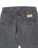 Vintage 90's Wrangler Stone Wash Grey Straight Leg Jeans - W32 L32