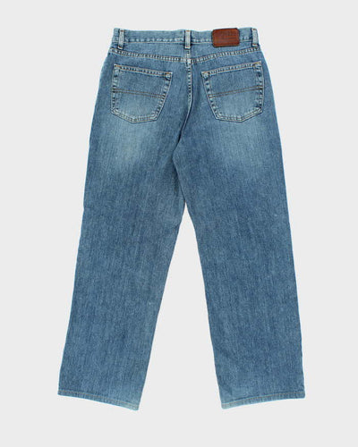 Vintage Y2K Tommy Hilfiger Medium Wash Straight Leg Jeans - W32 L27
