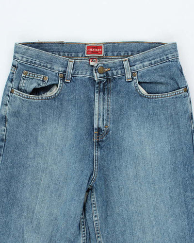Vintage Y2K Tommy Hilfiger Medium Wash Straight Leg Jeans - W32 L27