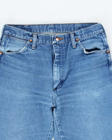 Vintage 90's Wrangler Medium Wash Straight Leg Jeans - W28 L32