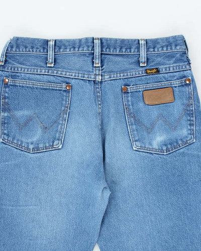 Vintage 90's Wrangler Medium Wash Straight Leg Jeans - W28 L32