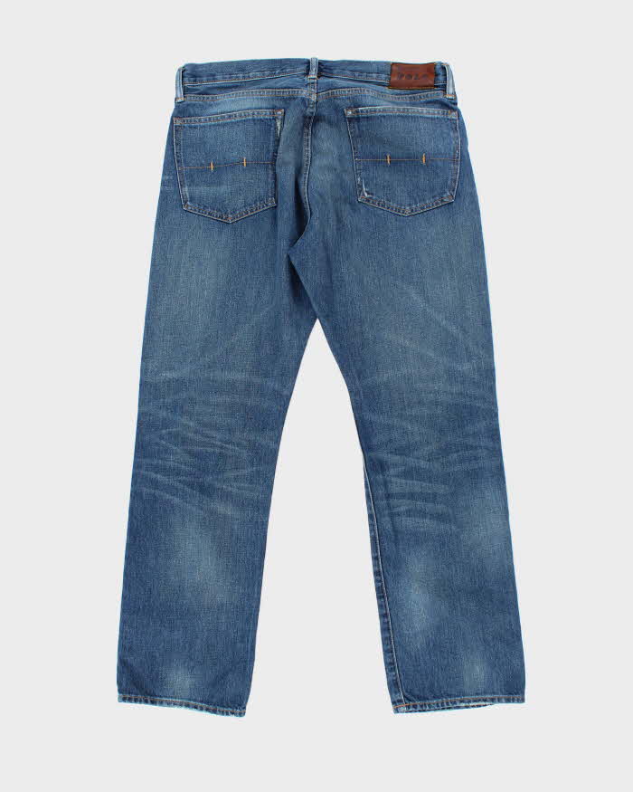 Vintage Y2K Polo Jeans Dark Wash Straight Leg Jeans - W34 L30