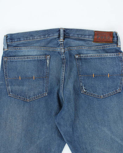 Vintage Y2K Polo Jeans Dark Wash Straight Leg Jeans - W34 L30