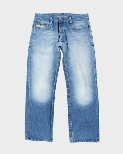 Vintage Y2K Diesel Light Wash Relaxed Fit Jeans - W34 L30