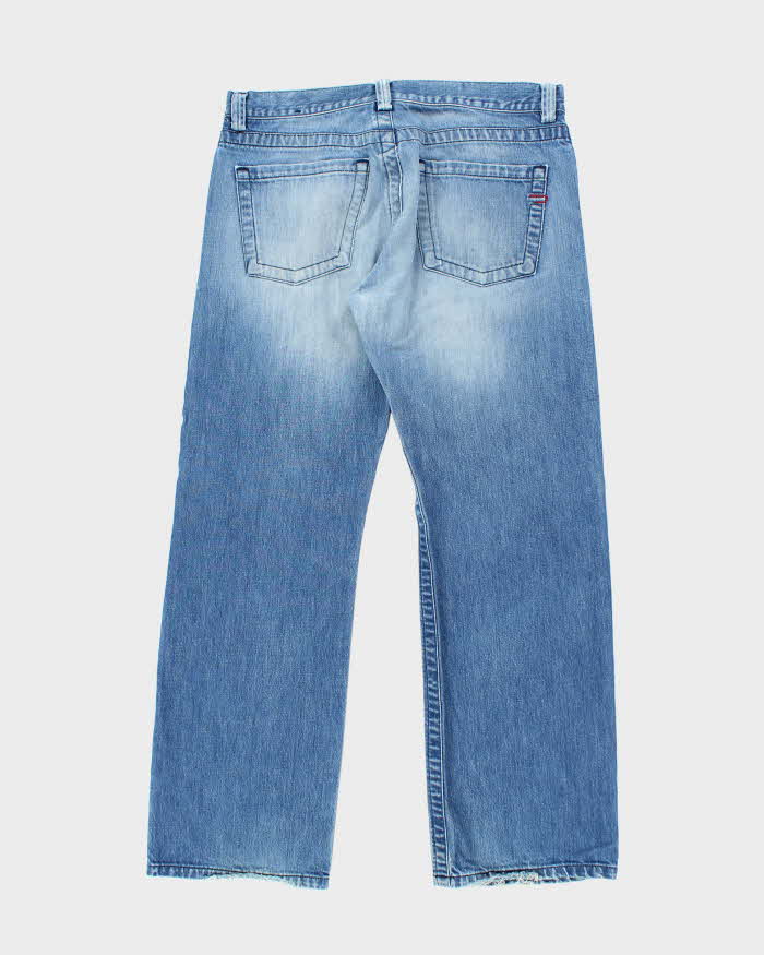 Vintage Y2K Diesel Light Wash Relaxed Fit Jeans - W34 L30