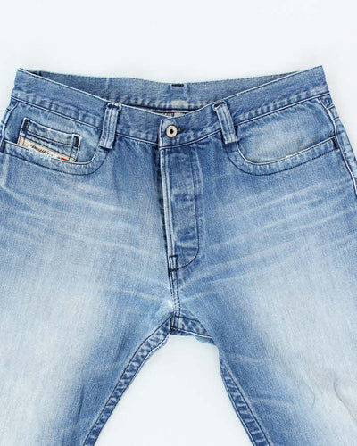 Vintage Y2K Diesel Light Wash Relaxed Fit Jeans - W34 L30