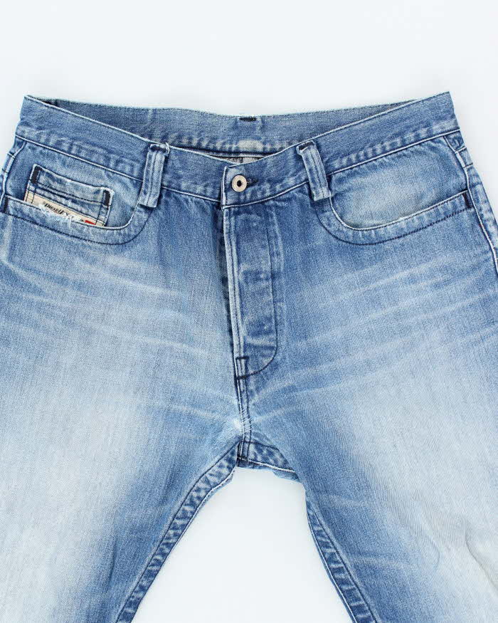 Vintage Y2K Diesel Light Wash Relaxed Fit Jeans - W34 L30