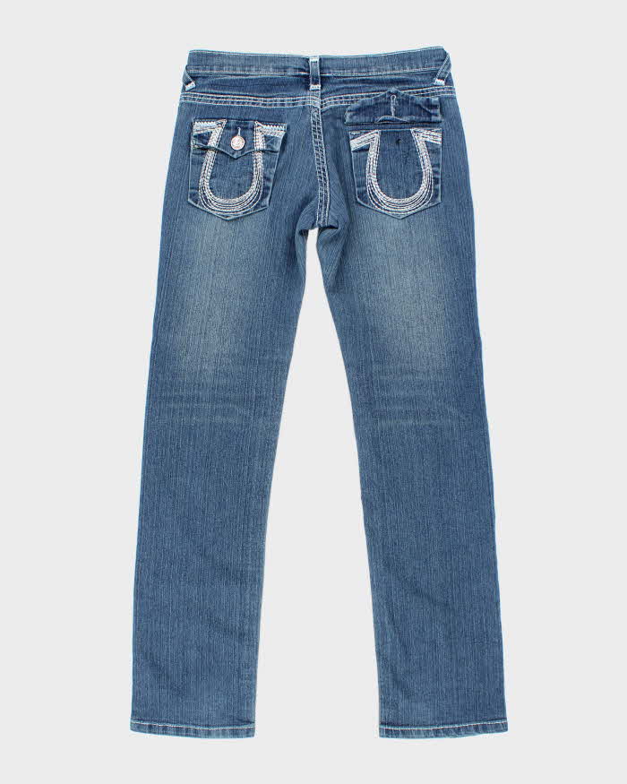 Vintage Y2K True Religion Medium Wash Skinny Fit Jeans - W31 L31