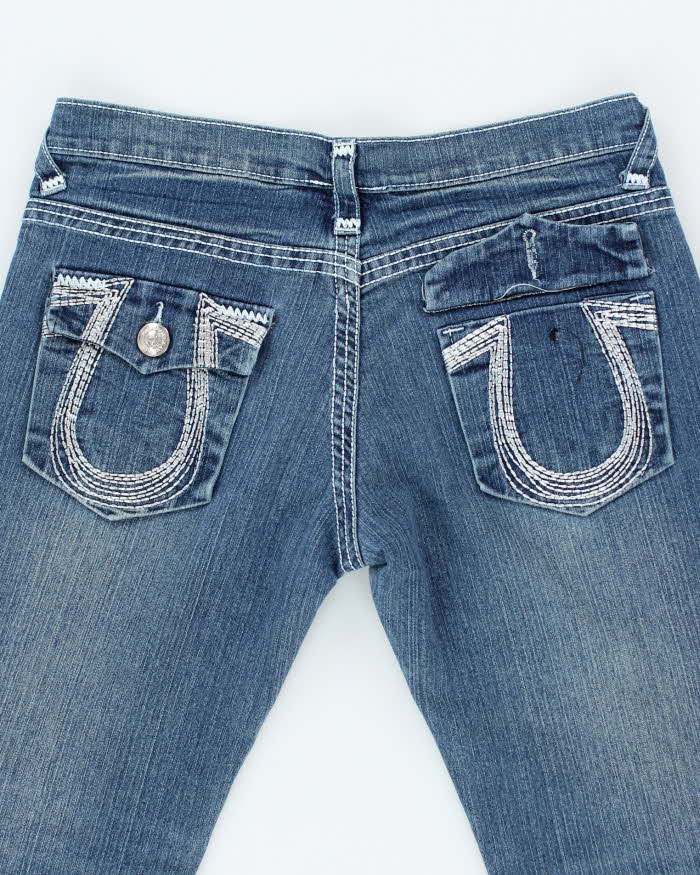 Vintage Y2K True Religion Medium Wash Skinny Fit Jeans - W31 L31