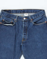 Vintage 90's Levi's 501 Dark Wash Slim Fit Jeans - W30 L23