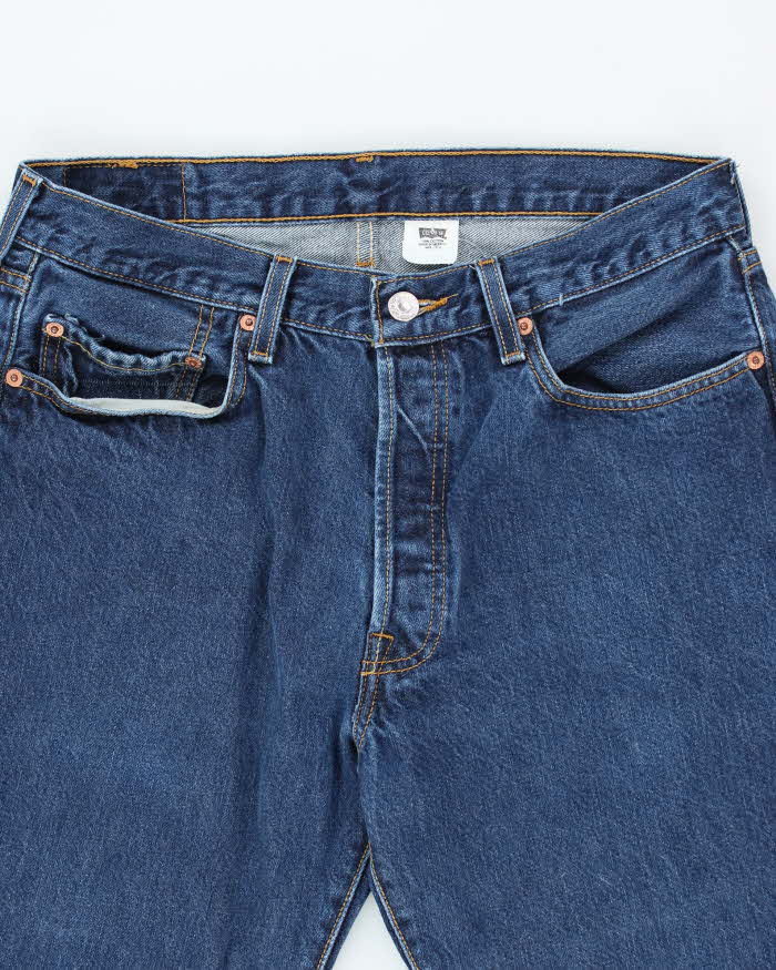 Vintage 90's Levi's 501 Dark Wash Slim Fit Jeans - W30 L23