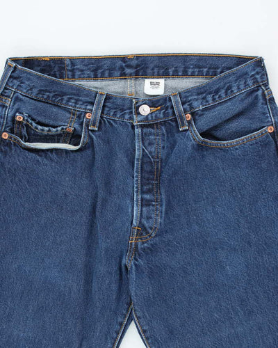 Vintage 90's Levi's 501 Dark Wash Slim Fit Jeans - W30 L23