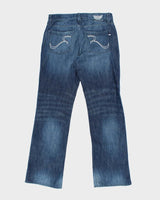 Vintage Y2K Rock &amp; Republic Relaxed Fit Dark Wash Jeans - W34 L34