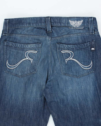 Vintage Y2K Rock & Republic Relaxed Fit Dark Wash Jeans - W34 L34