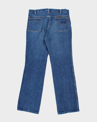 Vintage Wrangler Relaxed Fit Dark Wash Jeans - W32 L30
