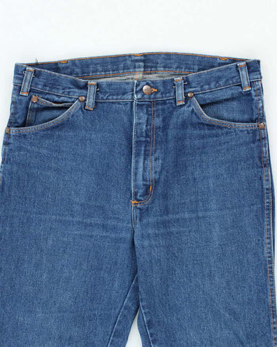 Vintage Wrangler Relaxed Fit Dark Wash Jeans - W32 L30