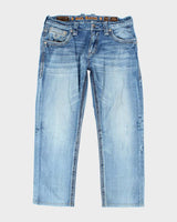 Vintage Y2K Rock &amp; Revival Gothic Relaxed Fit Jeans - W34 L29