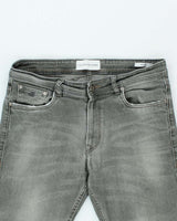 Vintage Y2K Calvin Klein Relaxed Fit Grey Stone Wash Jeans - W34 L26