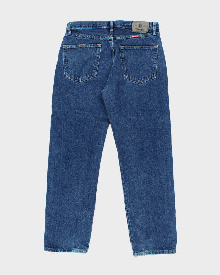 Vintage 90's Wrangler Straight Fit Dark Wash Jeans - W32 L29