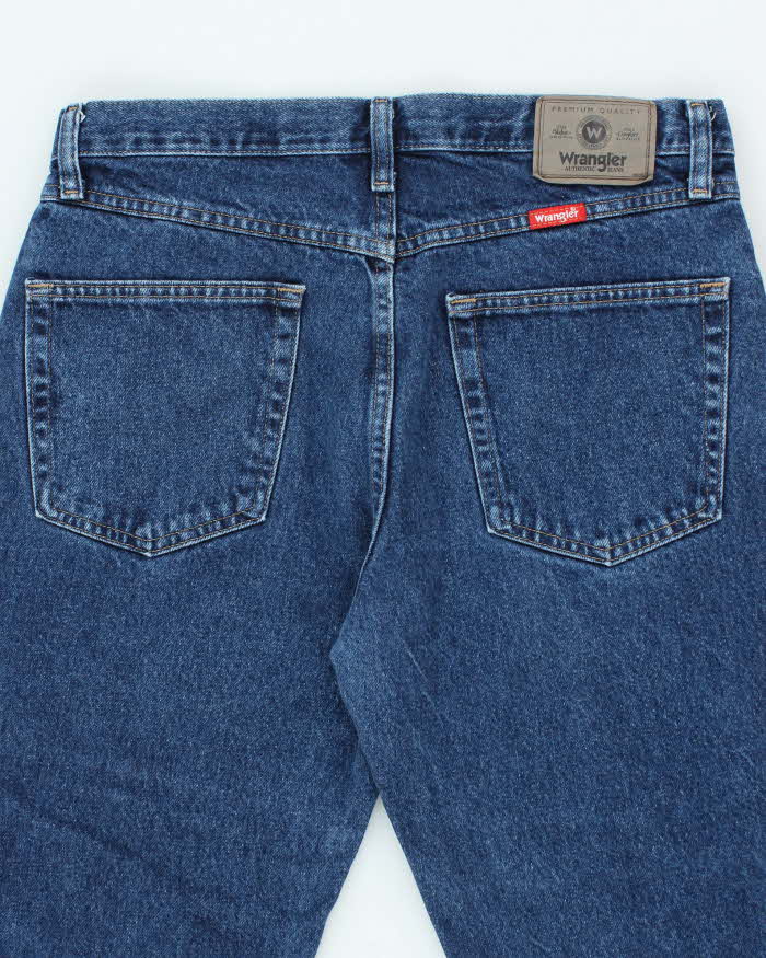 Vintage 90's Wrangler Straight Fit Dark Wash Jeans - W32 L29