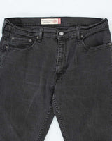 Vintage 2000's Levi's 559 Relaxed Straight Fit Grey Stone Wash Jeans - W34 L27